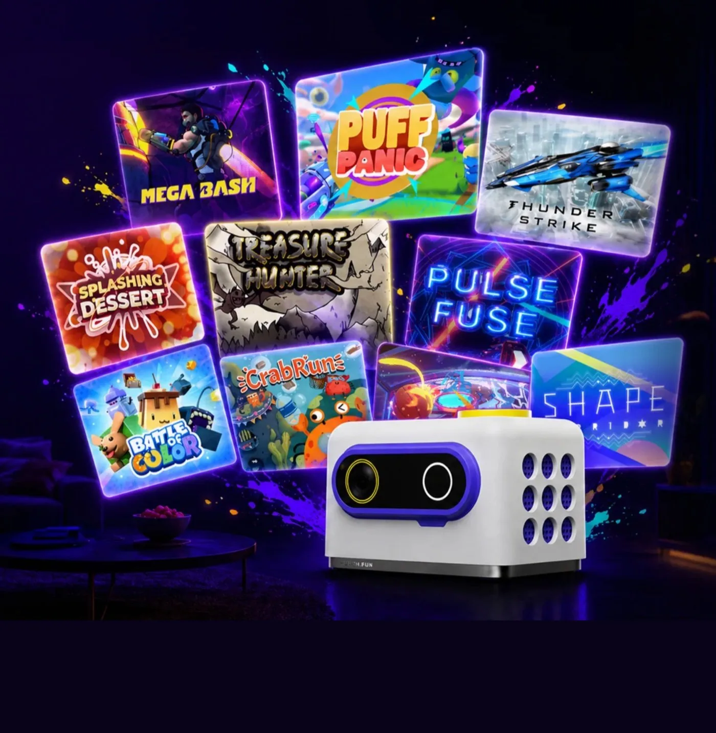 HUUCH motion gaming — console + game library
